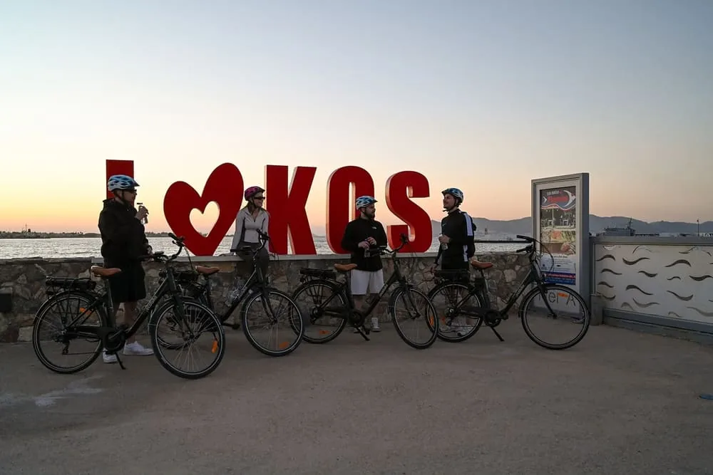 E-Bike-Tour zum Sonnenuntergang